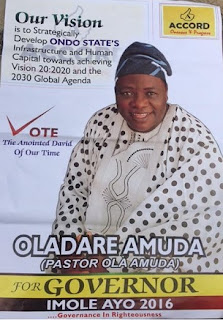 Ola Amuda: IN PURSUIT OF A NEW ORDER AND A BETTER ONDO STATE