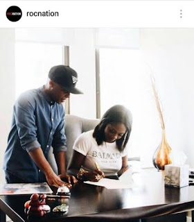 Photo: Roc Nation welcomes Tiwa Savage onto their Team