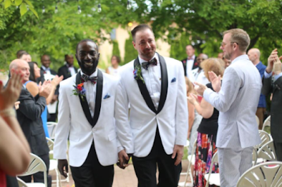 “The Gay Marriage That Broke The Nigerian Internet” – Warri man David Ukre’s husband Eric opens up about their wedding