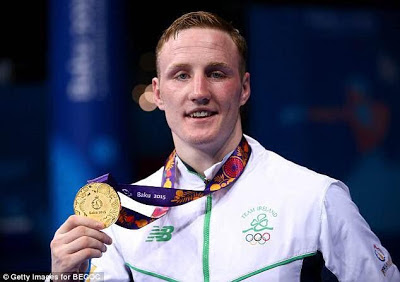 Irish boxer Michael O’Reilly becomes first athlete to test positive for drugs at the Rio Olympics