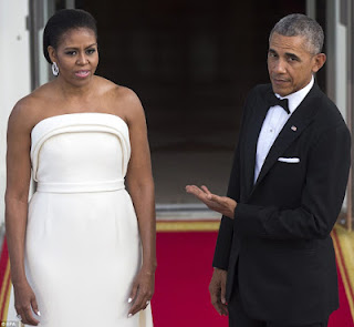Michelle Obama stuns at the White House state dinner