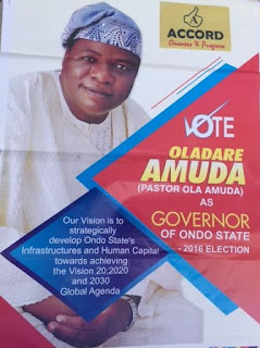 Oladare Amuda popularly known as Pastor Ola Amuda