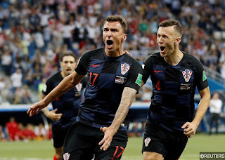 Croatia beat Russia on penalties to reach World Cup semi-finals