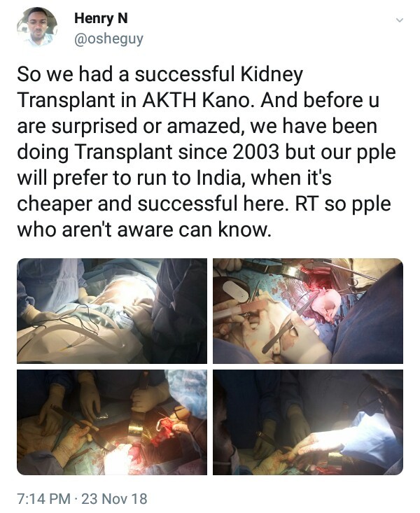  Photos: AKTH Kano carries out successful kidney transplant