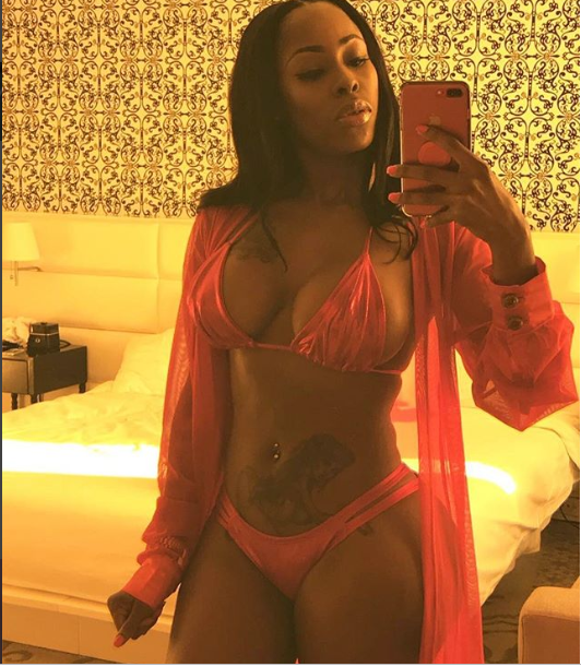 See hot bikini photos of the model claiming she is pregnant with Future