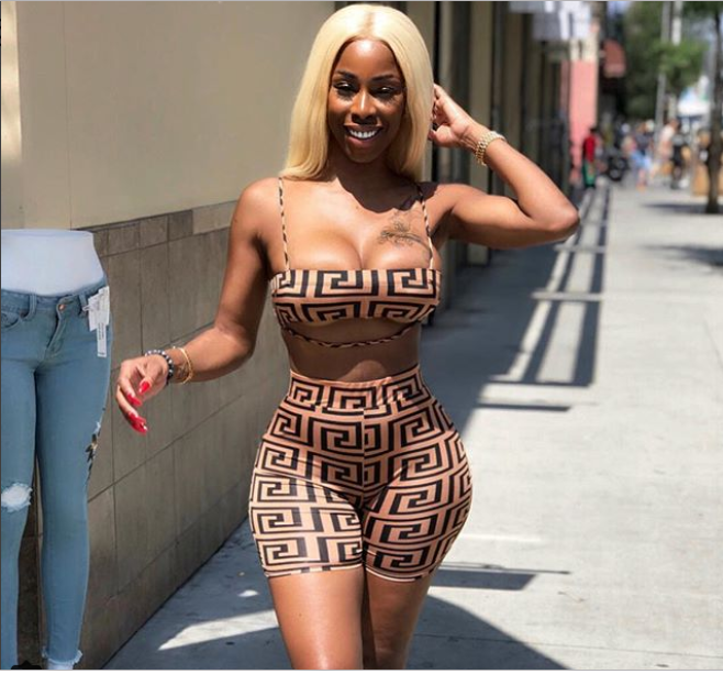 See hot bikini photos of the model claiming she is pregnant with Future