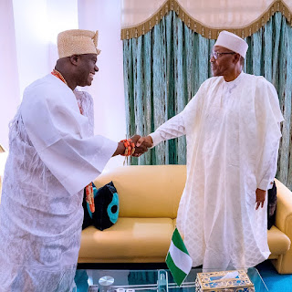 Insecurity: At Aso Rock, Ooni Backtracks, disowns Gani Adams, Odumakin, others