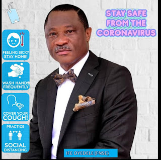 COVID-19: No Need for Panic, Support Government and Take Precautionary Measures, Oyedele Advises Ondo Residents