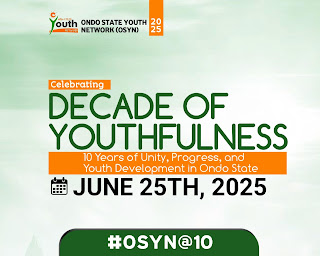 Foremost Ondo Youth Group Set to Celebrate 10 Years of Impact and Progress