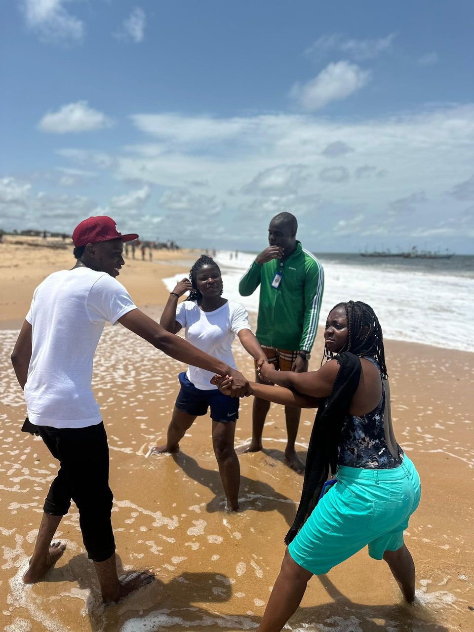 NAOSS-OAU Explores the Sunshine Coast: A Bold and Memorable Trip to Araromi Seaside