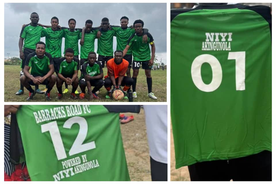 Ondo City Peace And Unity Cup: Barrack’s Road FC Appreciates Niyi Akingunola For Sponsorship Support