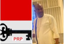 PRP South West Vice Chairman, Jide Wolimoh, Resigns, Faults Party’s National Outlook
