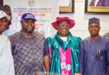 NANS Inducts Umahi As Grand Patron, Cites Impact Of Road Projects On Students
